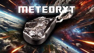 Zawieszka - meteoryt w srebrze 921 (001)