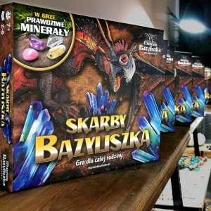 Gra planszowa "SKARBY BAZYLISZKA"